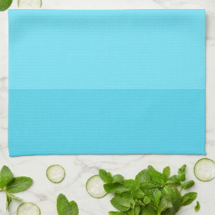 Serviette Bleue À Main Écartée - Décor Cuisine Acc