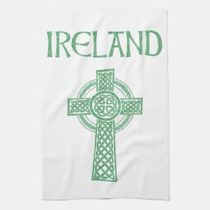 Serviette Croix Celtique d'Irlande