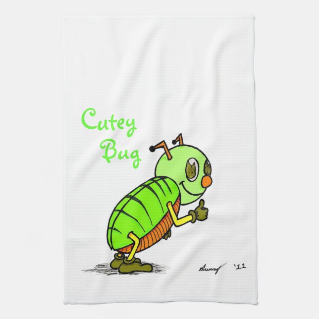 Serviette Cutey Bug (Vertical)