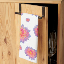 Serviette Dahlia Plat