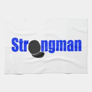 Serviette d'attaque de pointe d'homme fort