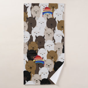 Serviette de bain Alpacas