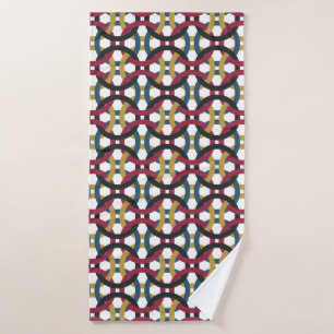 Serviette de bain Anneaux Intertissés