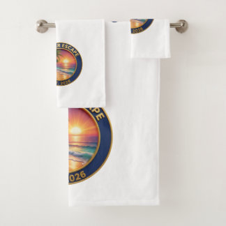 Serviette de bain Coucher de soleil sur la plage t