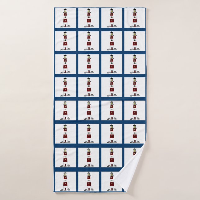 Serviette de bain des phares (Serviette de bain)
