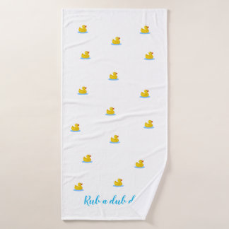 Serviette De Bain Dub Dub Dub
