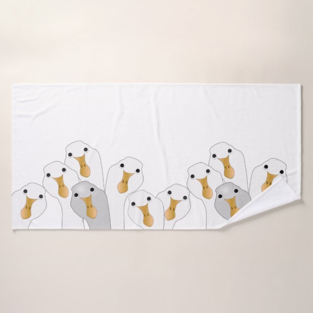 Serviette de bain Goose Who (Serviette de bain)