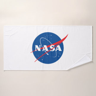 Serviette de bain Iconique NASA (blanc roquette)