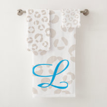 Serviette de bain Leopard tendance
