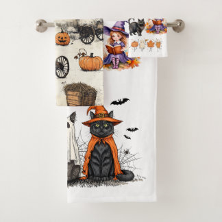 Serviette de bain mignonne d'Halloween, décoration