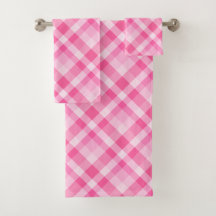 Serviette De Bain Motif Rose Rose Cute