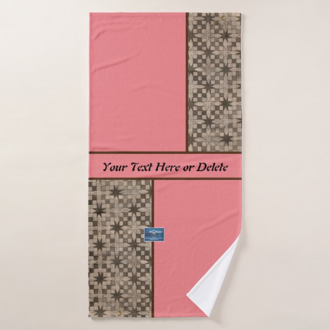 Serviette de bain (Peach LED S.C.C.)RFPMDesigns ©️ (Serviette de bain)