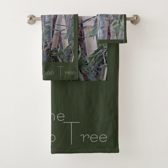 Serviette De Bain Placent Le Bambou Tree Opt. 2 (En situation)