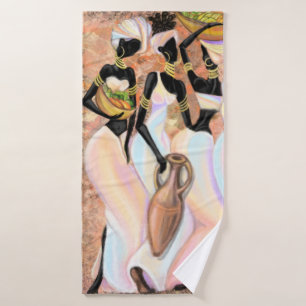 Serviette de bain pour femmes africaines