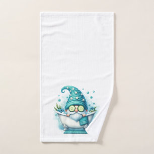 Serviette de bain pour la main de gnome