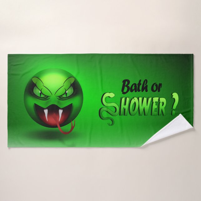 Serviette de bain Snakemoji (Serviette de bain)