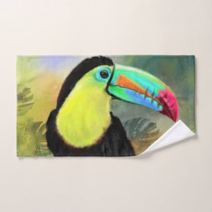 Serviette de bain Toco Toucan Exotic Tropical