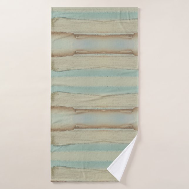 Serviette de bain turquoise (Serviette de bain)
