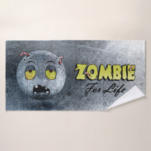 Serviette de bain Zombiemoji Vintage