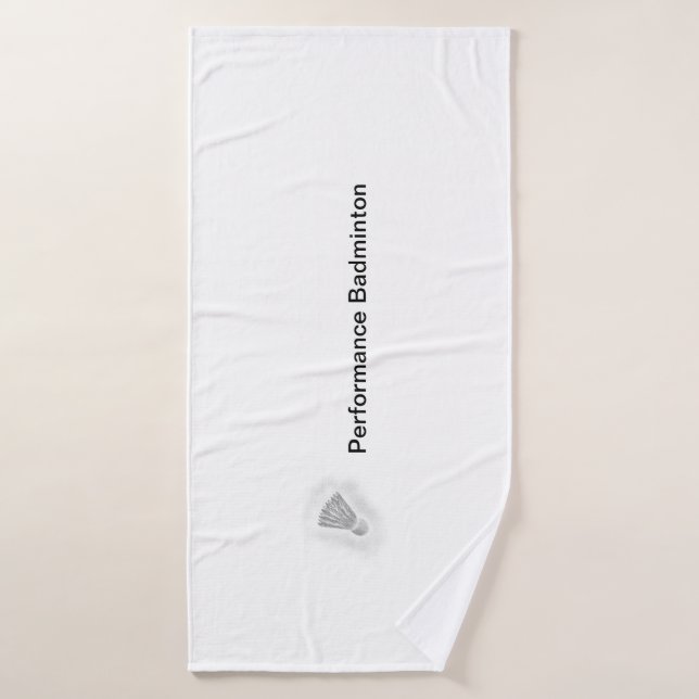 Serviette de Bath de badminton de Peformance (Serviette de bain)