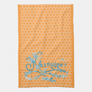 Serviette de beau jour bonjour de Kalimera