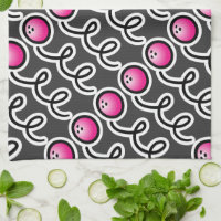 Serviette de bowling personnalisée pour les femmes