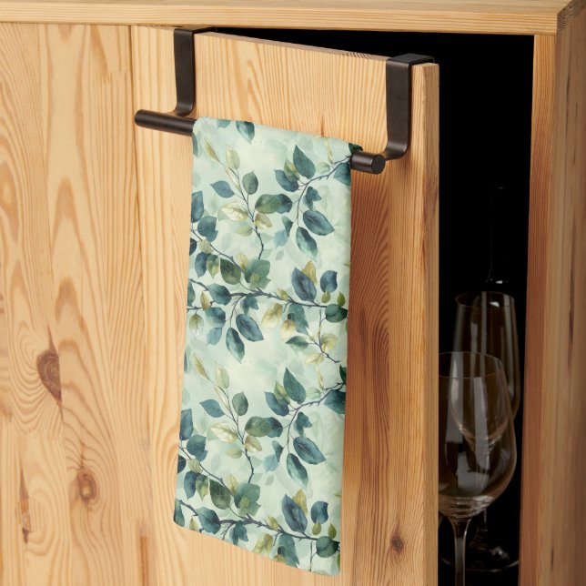 Serviette de cuisine (Pliage en tiers)