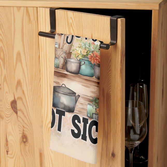 Serviette de cuisine 16 po x 24 po (Pliage en tiers)