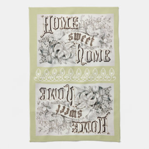 Serviette de cuisine à la maison douce à la maison