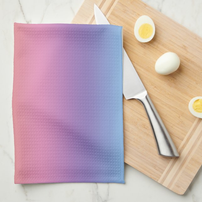 Serviette de cuisine - Arc-en-ciel (Quart Plié)
