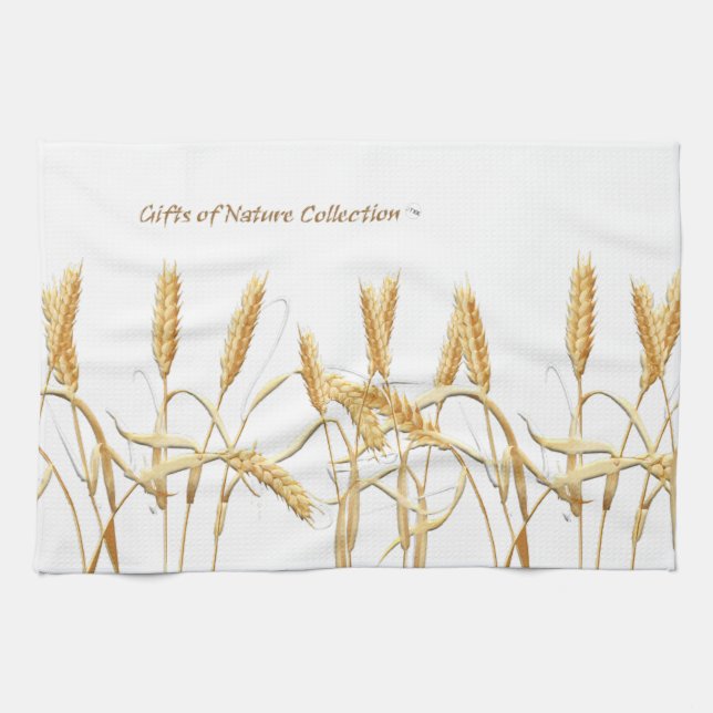 Serviette de cuisine au blé 16 po x 24 po (Horizontal)
