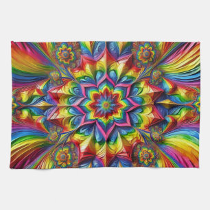 Serviette de cuisine aux couleurs LGBTQ Design