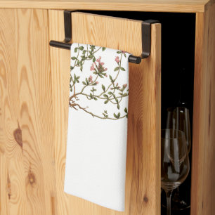 Serviette de cuisine aux fines herbes de thym