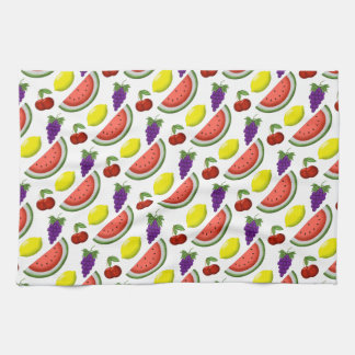 Serviette de cuisine aux fruits mélangés