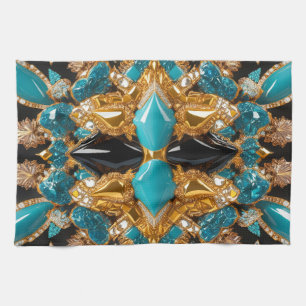 Serviette de cuisine avec Bahamas Colors Design
