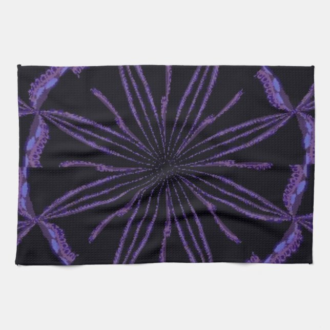 Serviette de cuisine avec design abstrait (Horizontal)