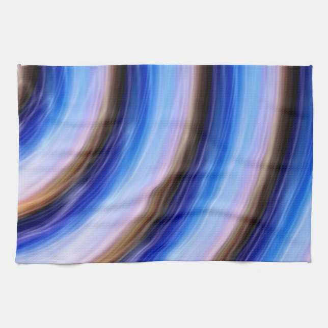 Serviette de cuisine avec design abstrait (Horizontal)