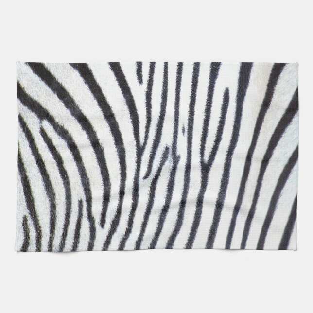 Serviette de cuisine avec Zebra Design (Horizontal)