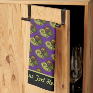 Serviette de cuisine Avocado - Personnalisation en