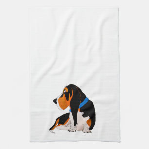 Serviette de cuisine Basset Hound