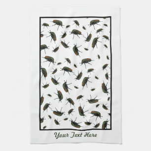 Serviette de cuisine Beetle Bug Facultatif Personn