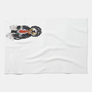 Serviette de cuisine Bernedoodle