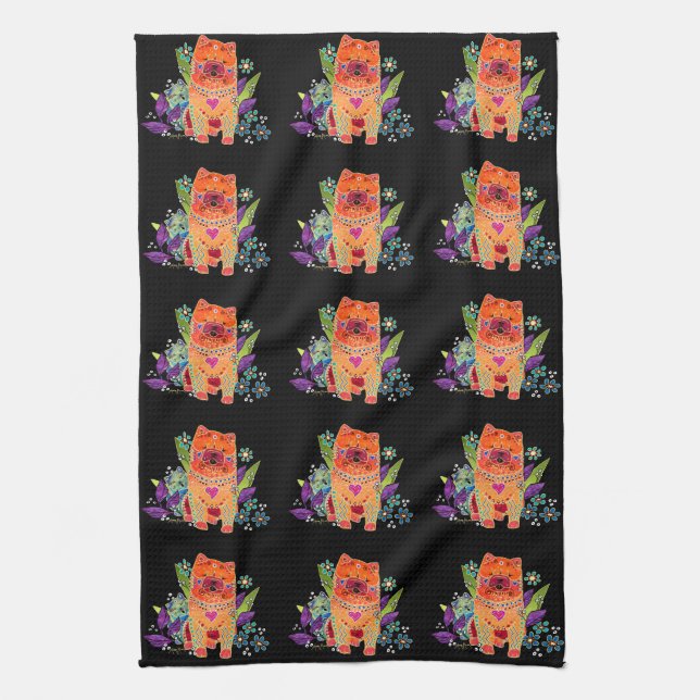 serviette de cuisine BINDI à sangle lisse (Vertical)