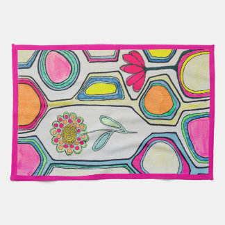 SERVIETTE DE CUISINE "BLANCHISSEURS FLORAUX"