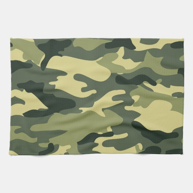 Serviette de cuisine Camoflauge (Horizontal)