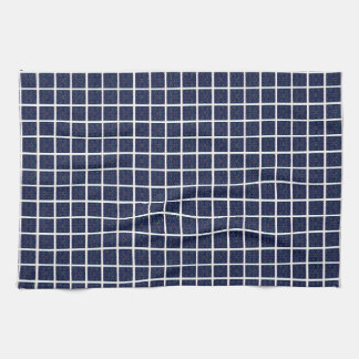 Serviette de cuisine Carré bleue