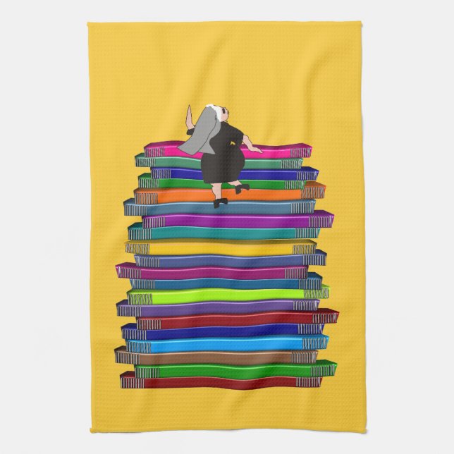 Serviette de cuisine catholique de nonne (Vertical)