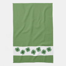 Serviette de cuisine chanceuse