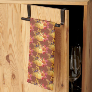 Serviette de cuisine Citrouille Thanksgiving
