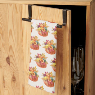 Serviette de cuisine Citrouille Thanksgiving